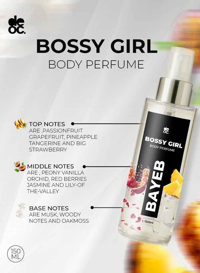 deoc Bossy Girl Bayeb Body Perfume - Image 3
