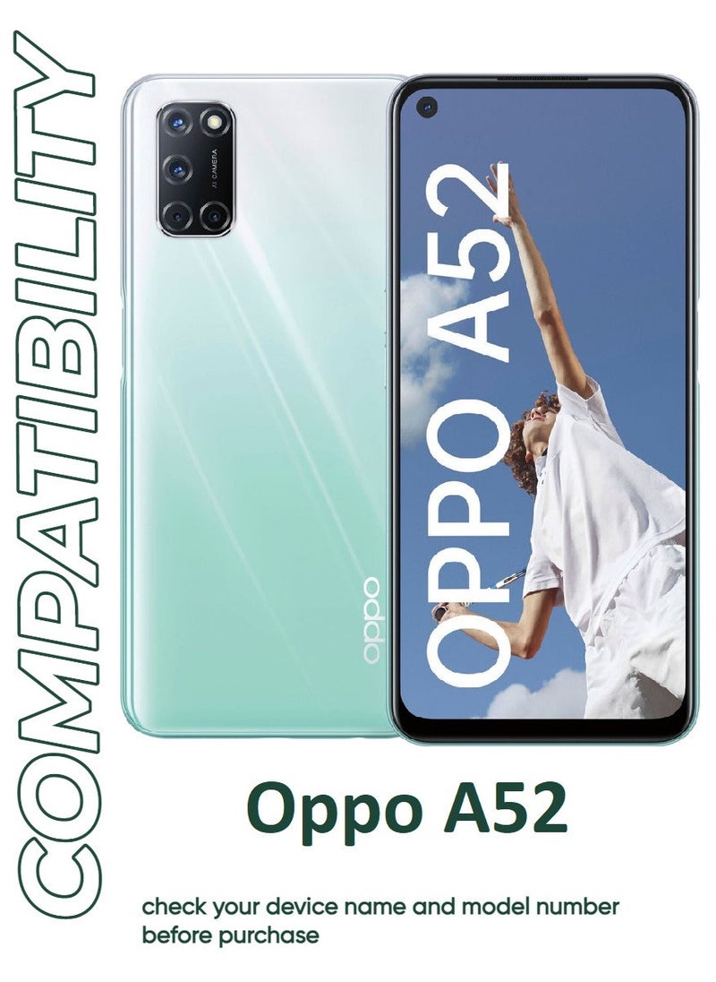 Antistatic ESD Dustproof Premium Quality High Definition Tempered Glass Screen Protector Designed For Oppo A52