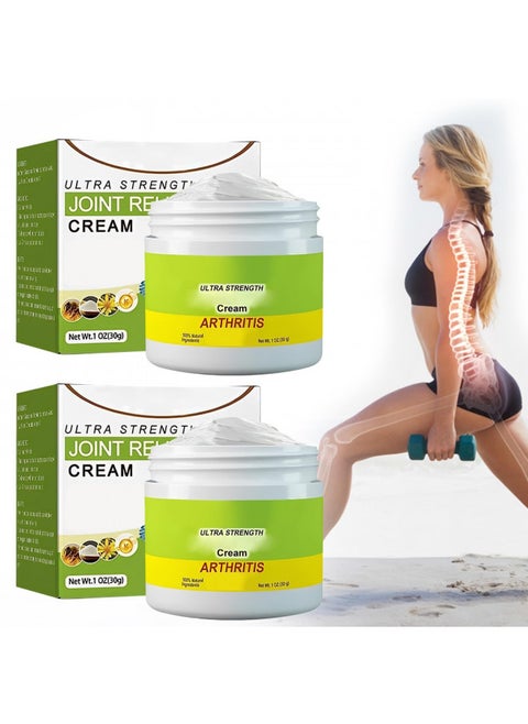 WEISPO 2pcs Bee Venom Joint and Bone Cream, Bee Venom Cream,Bee Venom Joint Bone Cream, Provides for Back,Neck,Hands,Feet.