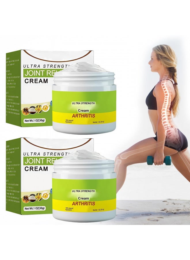 WEISPO 2pcs Bee Venom Joint and Bone Cream, Bee Venom Cream,Bee Venom Joint Bone Cream, Provides for Back,Neck,Hands,Feet.