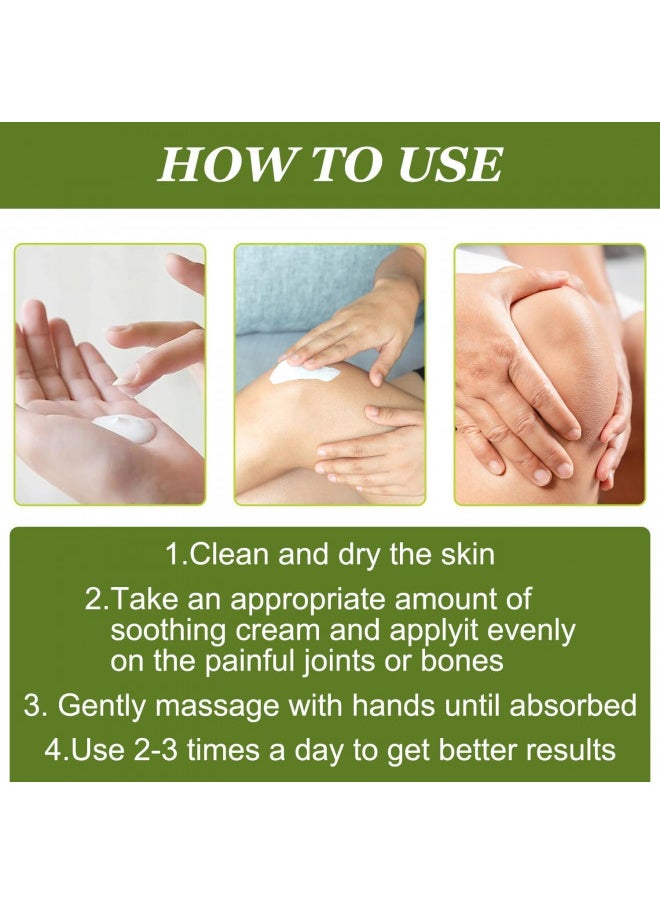 WEISPO 2pcs Bee Venom Joint and Bone Cream, Bee Venom Cream,Bee Venom Joint Bone Cream, Provides for Back,Neck,Hands,Feet.