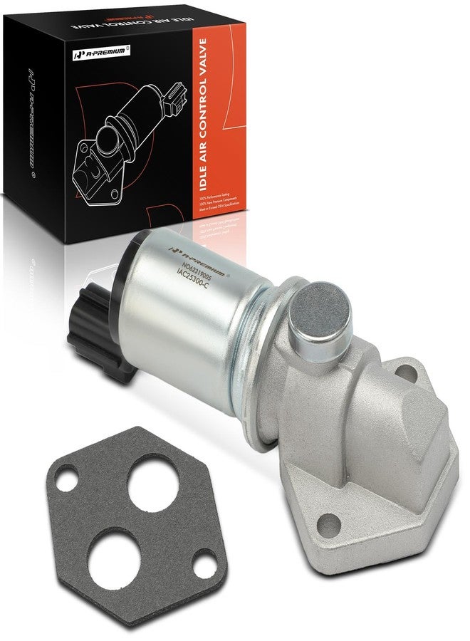 A-Premium Fuel Injection Idle Air Control Valve IAC - Compatible with Ford & Lincoln - 97-05 - Expedition, F-150, F-250, Blackwood, Navigator, LS & More - 3.0L 4.6L 5.4, for# F75Z9F715AA, F75Z9F715AB - Image 1