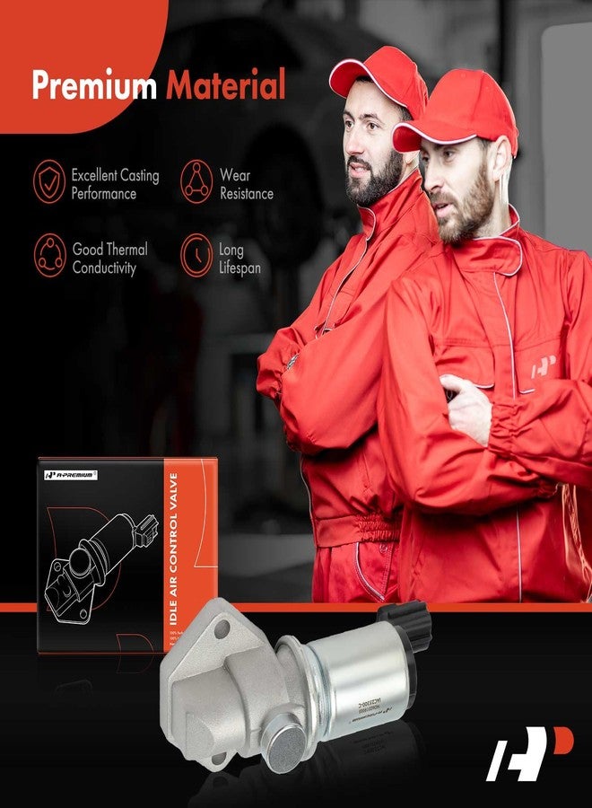 A-Premium Fuel Injection Idle Air Control Valve IAC - Compatible with Ford & Lincoln - 97-05 - Expedition, F-150, F-250, Blackwood, Navigator, LS & More - 3.0L 4.6L 5.4, for# F75Z9F715AA, F75Z9F715AB - Image 4