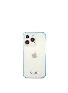 BMW Bmw M Collection Pc/Tpu Hard Case With Blue Tpe Edges For Iphone 13 Pro Max (6.7") - Transparent  - Image 1