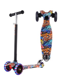 Children's Scooter from 3 to 12 Years - Load up to 50 kg - with Height-Adjustable Anodised Handlebar and Flashing LED Wheels, Multi-Coloured - pzsku/Z043F00660625043D31F5Z/45/_/1739556102/0fa8871a-c774-47a4-a8bc-521ffeb5e215