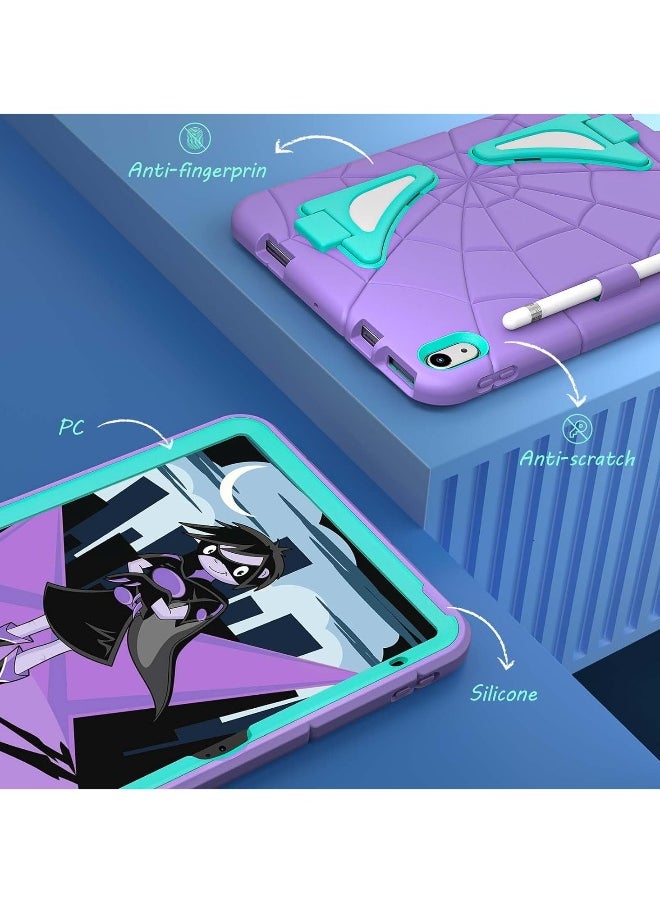 ماركة غير محددة - حافظة لجهاز iPad الجيل العاشر (2022) مقاس 10.9 إنش حافظة واقية للأطفال مع حامل قلم وحافظة مع قاعدة، حافظة مقاومة للصدمات - Image 1