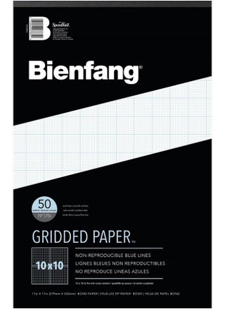 Designer Grid Paper Pad 10X10 Cross Section 11X17 Inches 50 Sheets - pzsku/Z043F30572F145D2B5EA6Z/45/_/1693985480/1979cc77-a163-49f8-9d90-c25a1d318d08