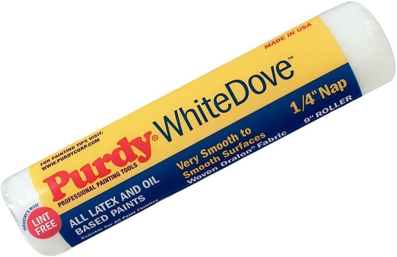 Purdy 144662091 White Dove Roller Cover, 9 inch x 1/4 inch nap - Image 2