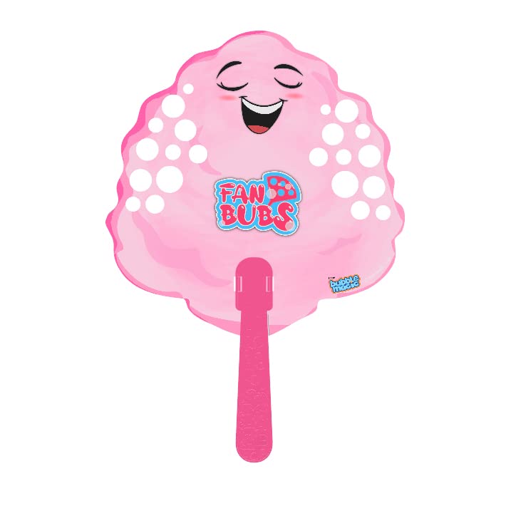 Bubble Magic Fan Bubs Candy Floss, Bubble Solution with Hand Fan for The Kids 3 Year and Above, Multicolor, FB50016 - Image 4