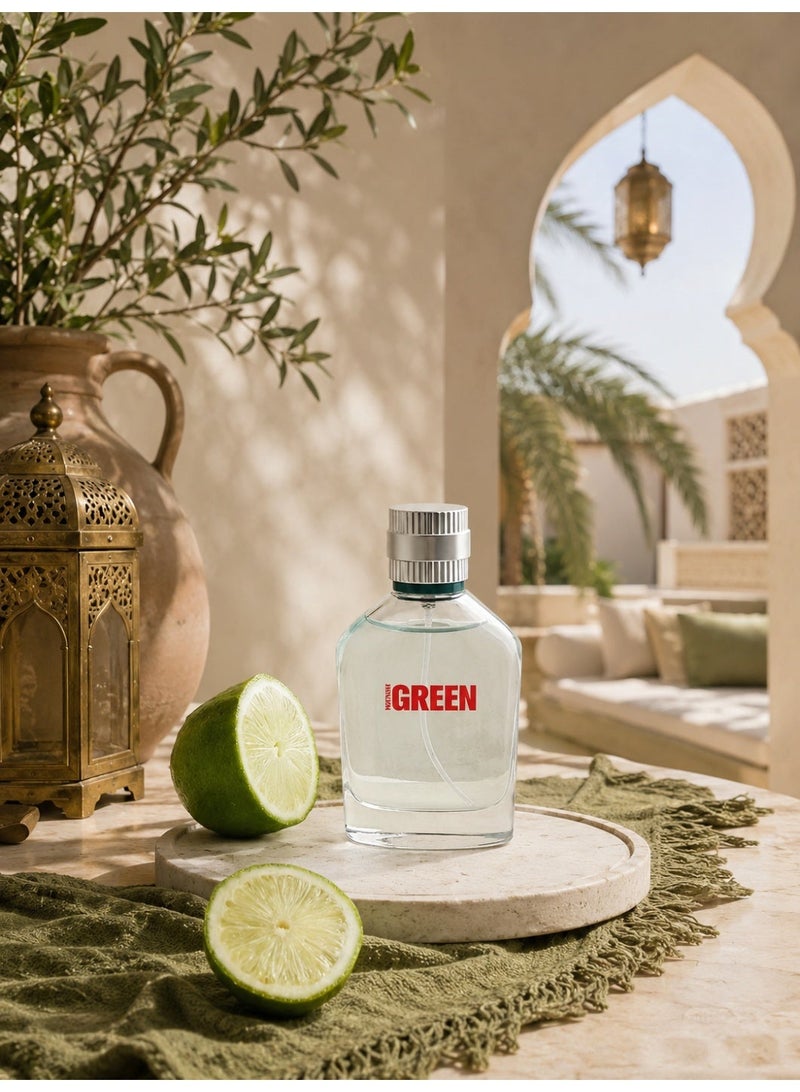 في في لوف عطر رجالي عطري برائحة الأوراق الخضراء/100 مل/3.4 أونصة سائلة - Image 4