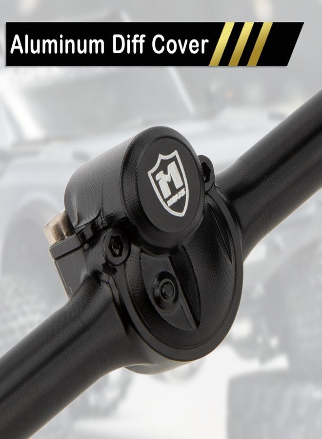 MEUS RACING محاور MEUS RACING +3mm ISO SCX30 مع نظام CVD ثلاثي الأجزاء لترقيات سيارات الزحف Axial 1/30 SCX30 RC (أسود) - Image 5