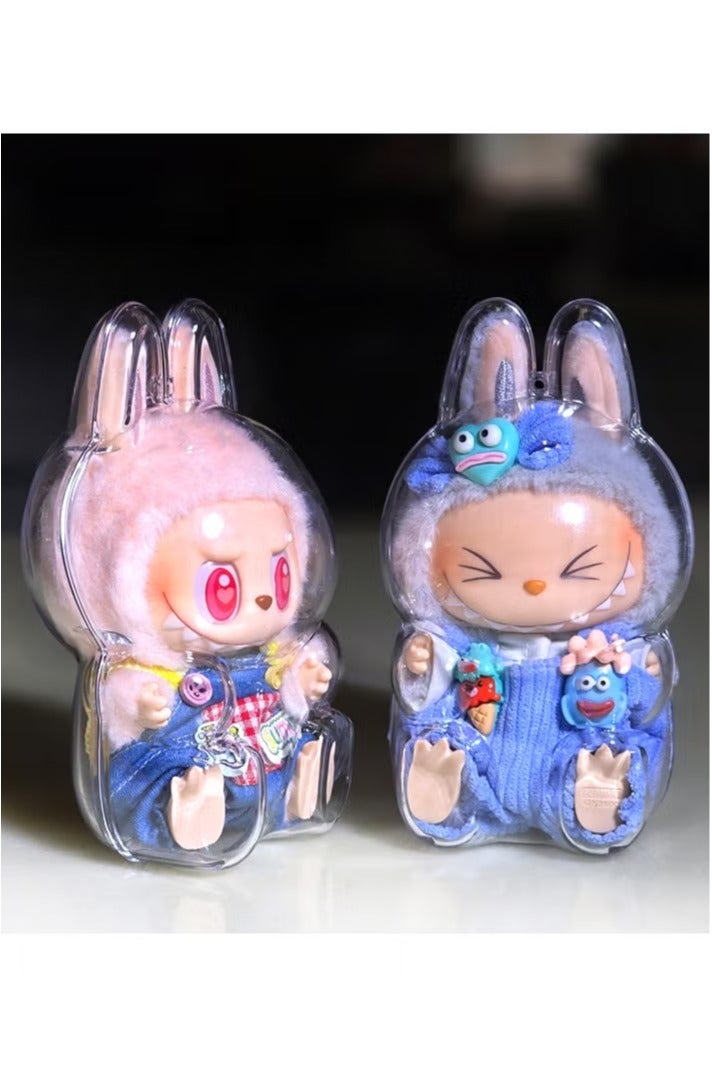 ترقية الجيل الثاني! حصري شفاف أكريليك قضية صلبة للجلوس لابوبو (القضية فقط) - Image 3