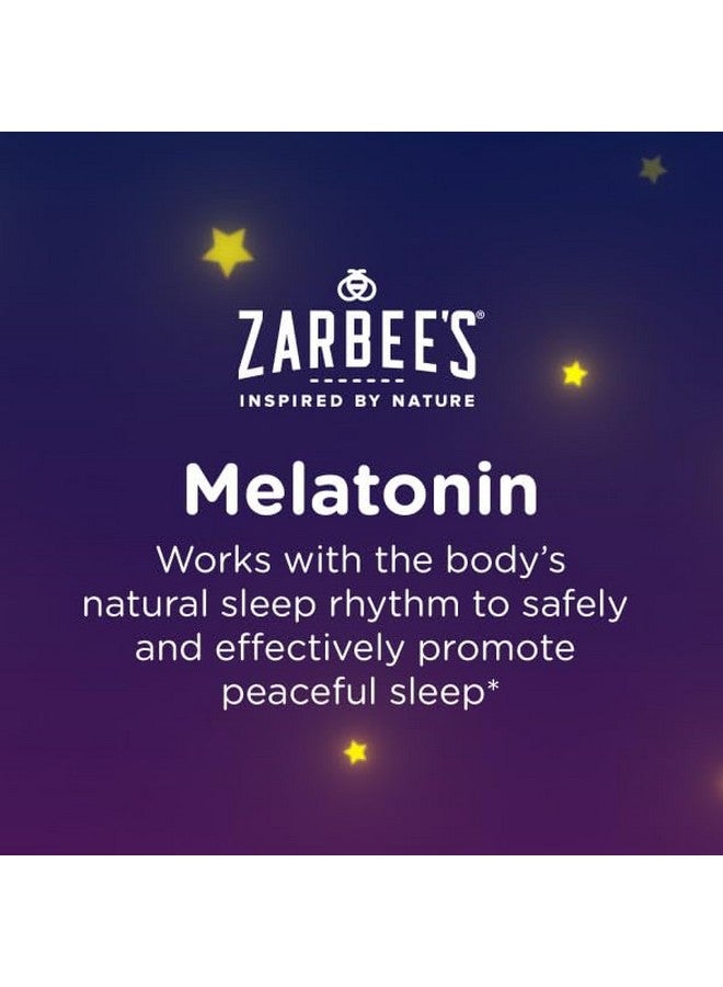 Zarbee's Kids Sleep Supplement Liquid with 1mg Melatonin; Drug-Free & Effective; Easy to Take Natural Berry Flavor for Children Ages 3 and Up; 1 Fl Oz Bottles, Pack of 2 - Image 2
