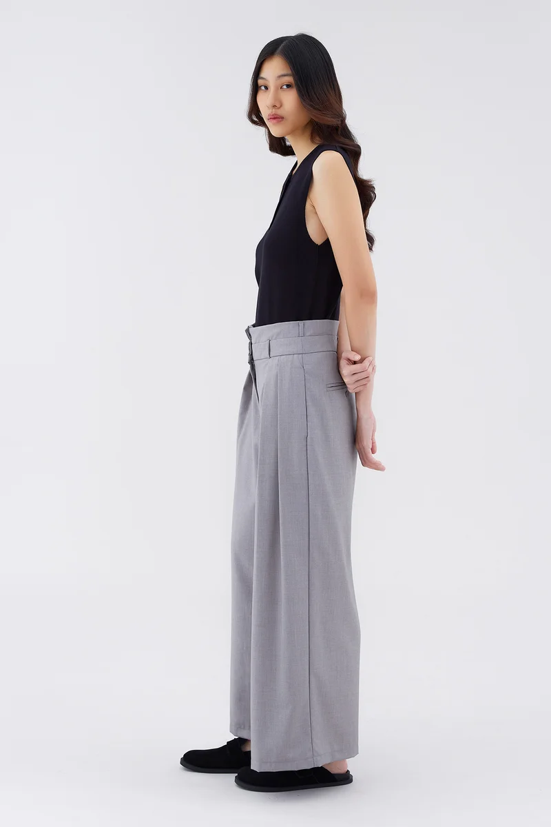 The Editor's Market Negan High-Rise Wide Leg Pants