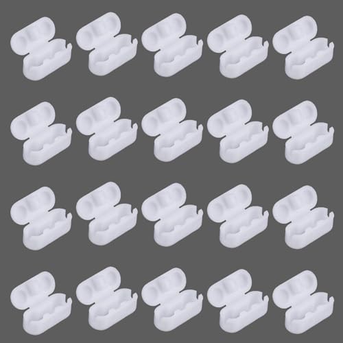 Pangda 20 Pcs Vertical Chain Connector for Roman Blinds Replacement Clips for Chain and Cord(Plastic,Classic) - Image 3