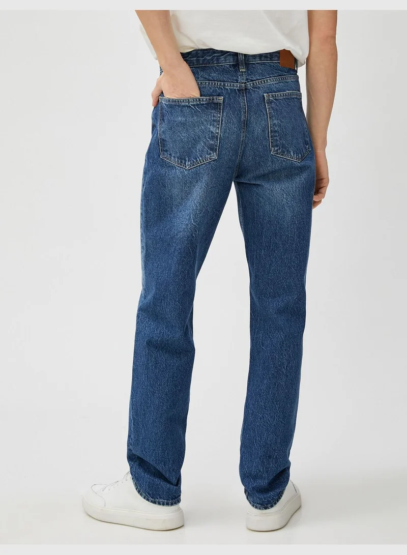 كوتون Steve Loose Fit Cotton Jeans