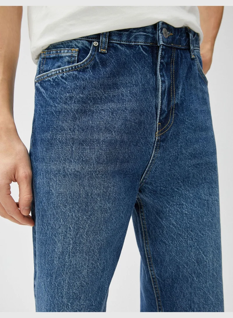 كوتون Steve Loose Fit Cotton Jeans