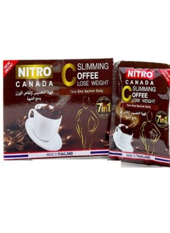 NITRO CANADA Slimming Coffee Lose Weight 15 GX12 Sachets  - Image 1