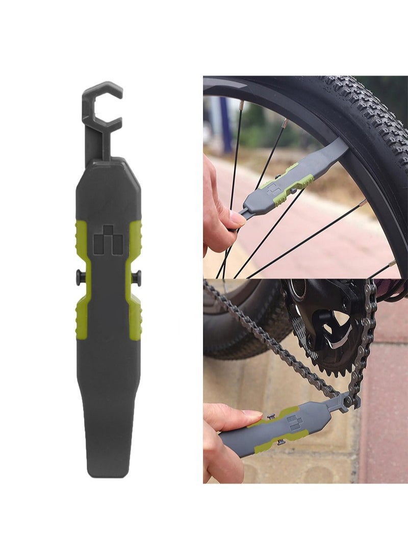 Cylion Multifunctional Bike Chain Hook Installation Bar Bicycles Chain Repair Tool Bicycles Tire Pry Bar Removal Tool Durbale Bike Tire Levers Bike Chain Tool  - Image 2