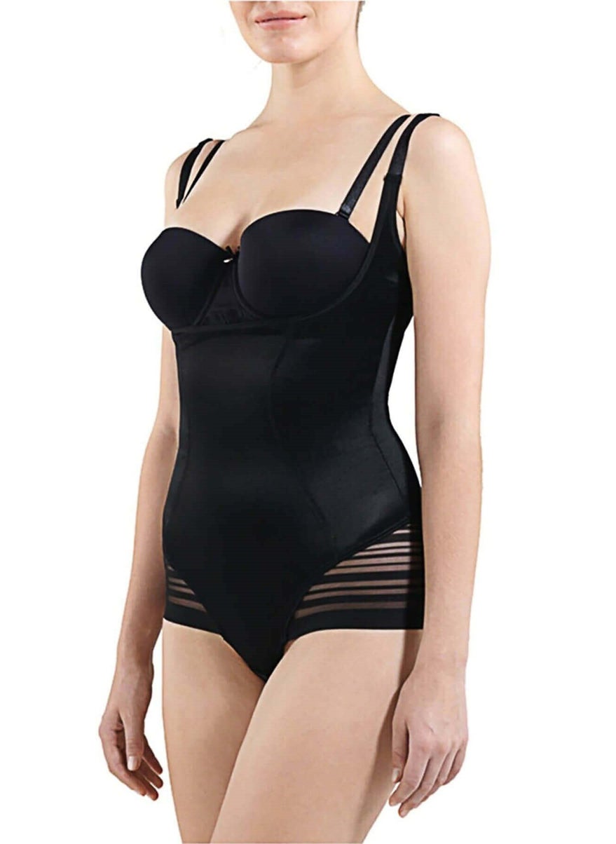 Blackspade Women Under Bust Corset Body Control - Tulle Detailed Black  - Image 1