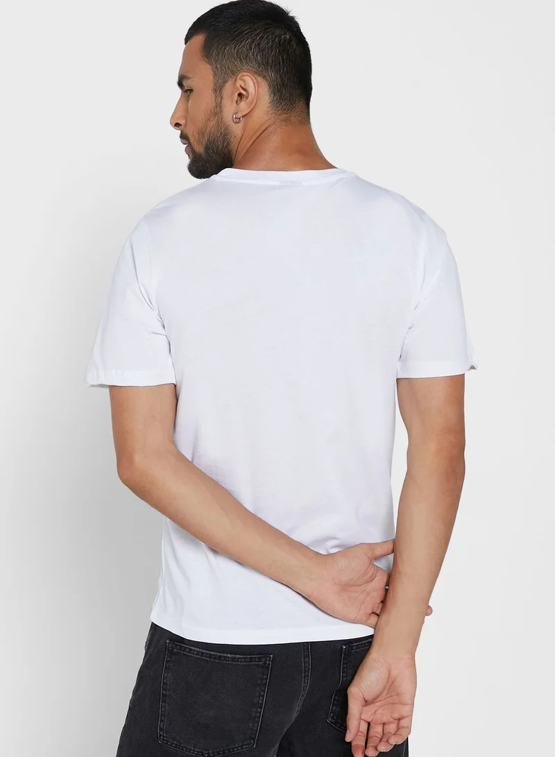Seventy Five Hustle Print T Shirt