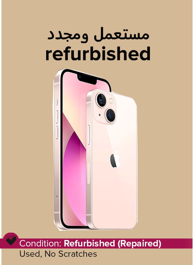 ابل  Refurbished - iPhone 13 256GB Pink 5G With Facetime - International Version - Image 1