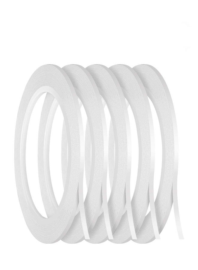 Kesote 5 Rolls Double Sided Tape for Crafts Scrapbooking, 1/8" Thin Double Sided Adhesive Tape, 82Ft Per Roll - Image 1