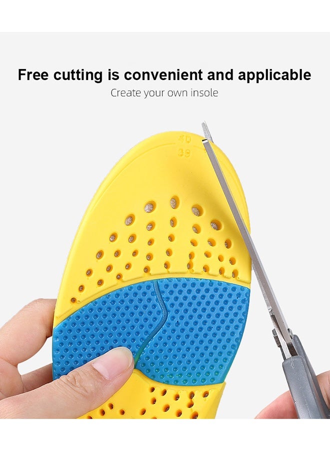 جي أس أقراص رغوة الذاكرة التنفسية الممتازة - مواد PU ، امتصاص الصدمات ، تصميم دعم القوس ، وسادة هوائية مخفية - Image 4