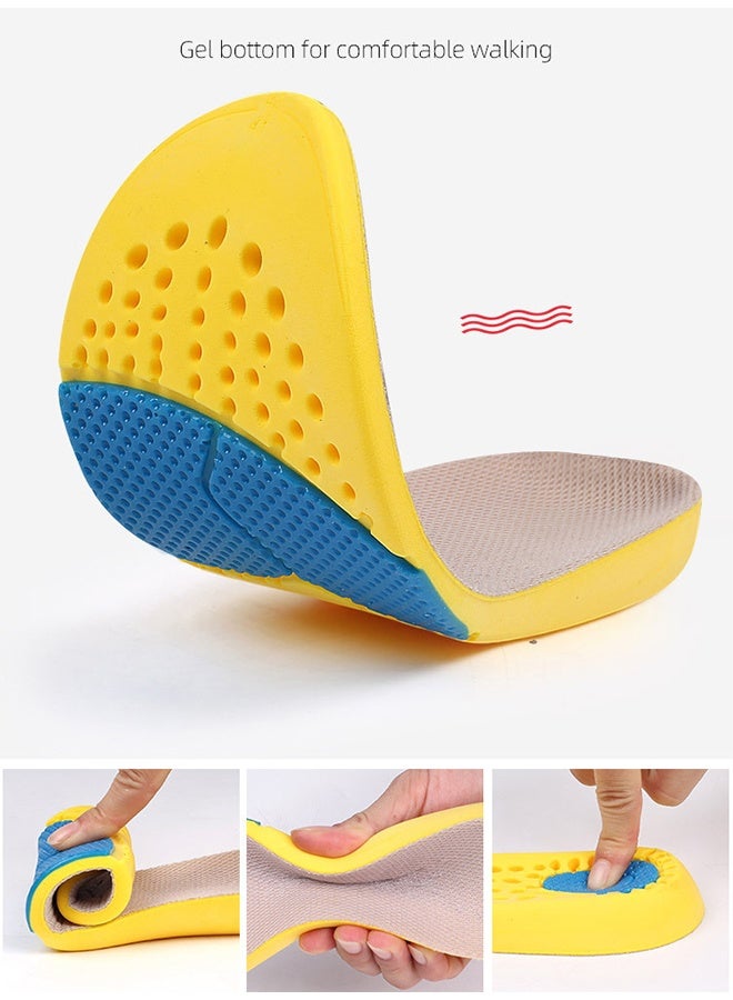 جي أس أقراص رغوة الذاكرة التنفسية الممتازة - مواد PU ، امتصاص الصدمات ، تصميم دعم القوس ، وسادة هوائية مخفية - Image 5