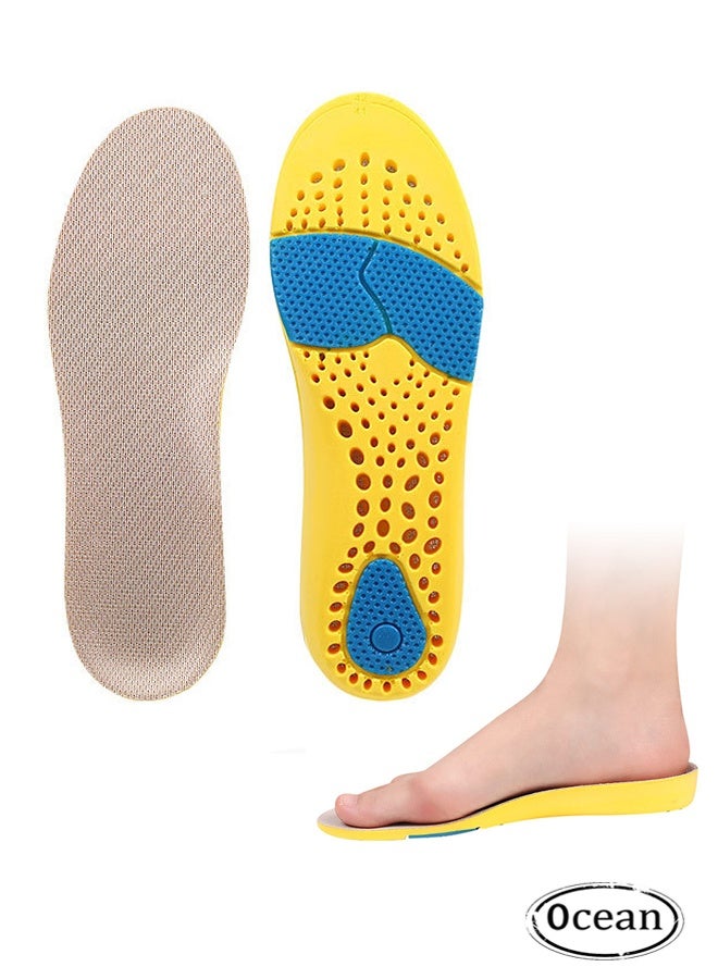 جي أس أقراص رغوة الذاكرة التنفسية الممتازة - مواد PU ، امتصاص الصدمات ، تصميم دعم القوس ، وسادة هوائية مخفية - Image 1