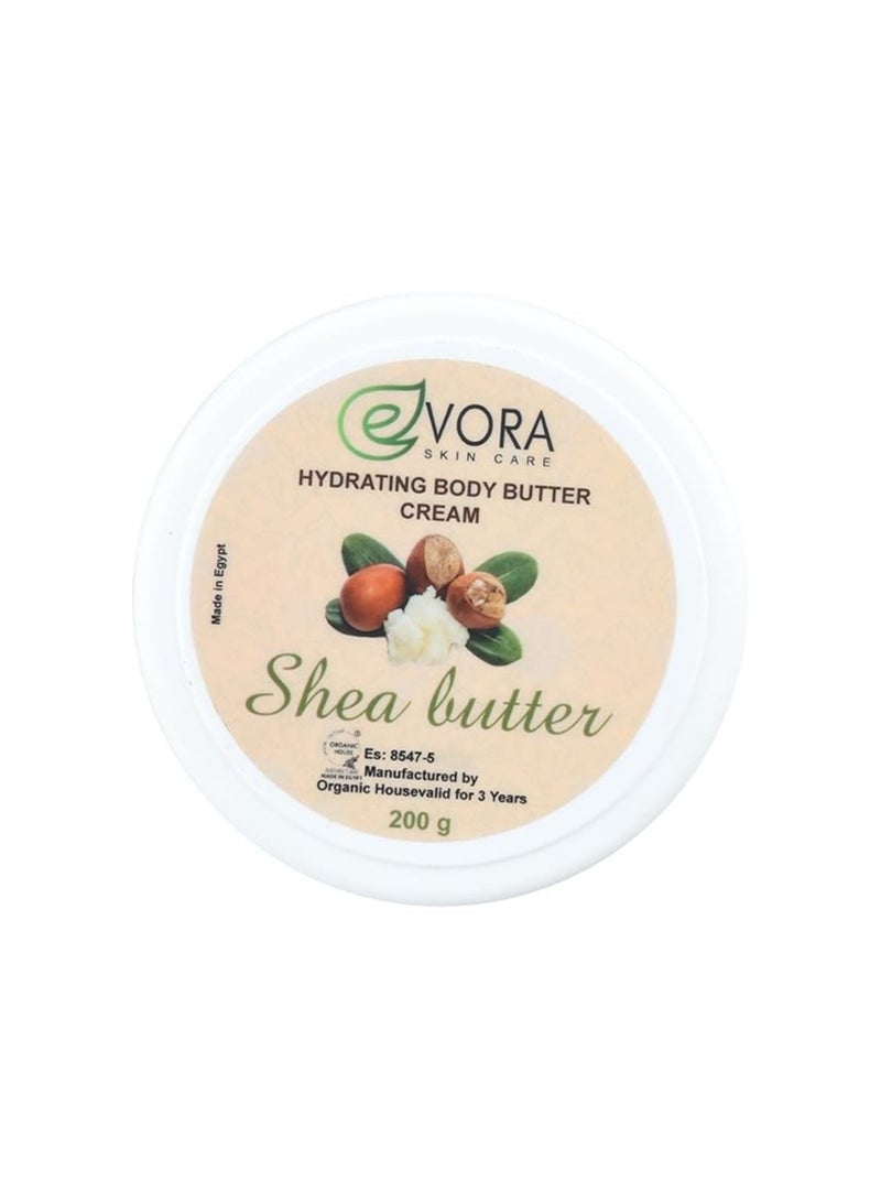إيفورا زبدة الشيا للجسم من إيفورا بلانيت 200 غرام، من اورجانيك هاوس ناتشورال برودكتس - Image 1