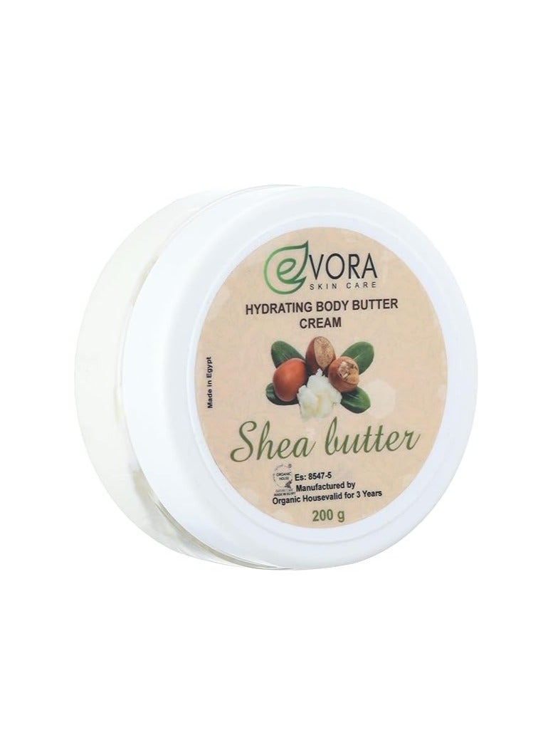 إيفورا زبدة الشيا للجسم من إيفورا بلانيت 200 غرام، من اورجانيك هاوس ناتشورال برودكتس - Image 2