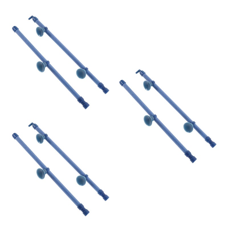 3 pcs 18Inches Fish Aquarium Air Stone Tube with Cup Tubes Caps ( ) - Image 3