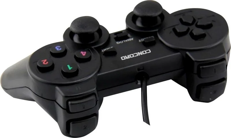 CONCORD C-850 Computer PC Game Console Gamepad Vibrating Handle