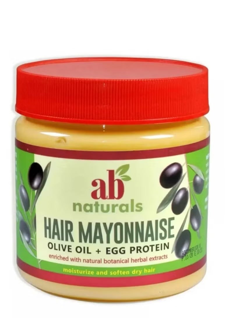 Ab Naturals American mayonnaise cream with olive oil and egg protein for hair 500 ml
