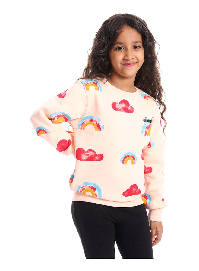 ديادورا شويتشيرت بناتي مطبوع - Image 3