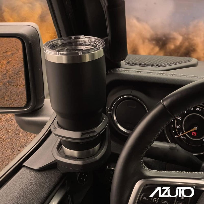 AZUTO Cup Holder for Jeep Wrangler (JL) / Gladiator (JT) Left-Side MHG-037 (Cup Holder Left) - Image 5