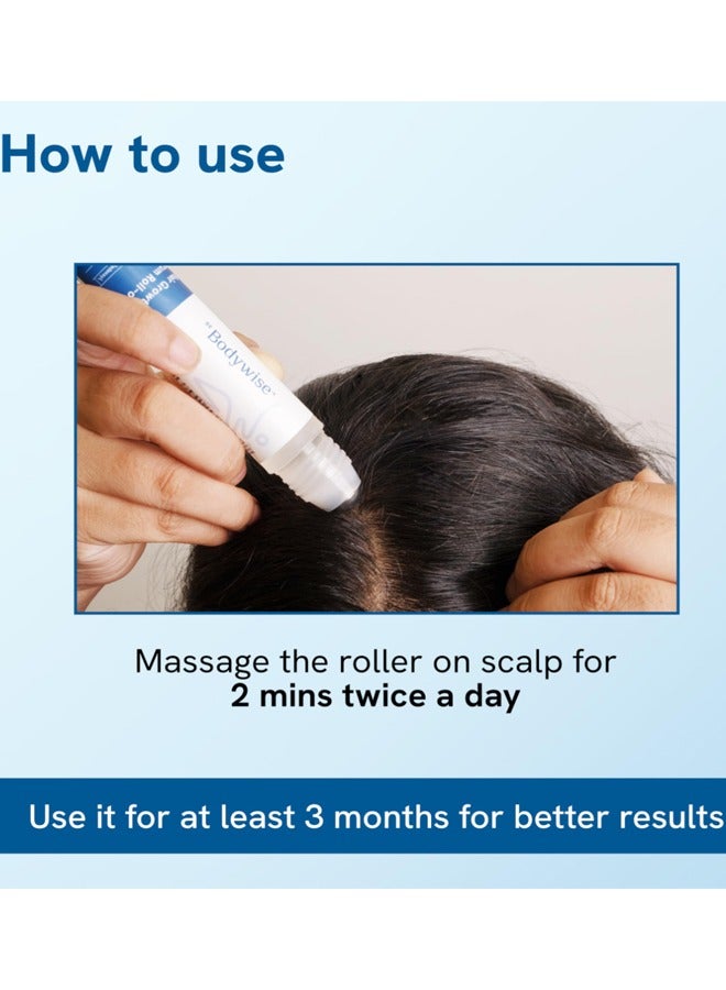 Be Bodywise Rosemary Hair Serum | 3% Redensyl, 2% Aminexil & 2% Anagain | Thicker & Stronger Hair | Prevents Hair Fall & Stimulates Follicles | For All Hair Types | 25ml - Image 4