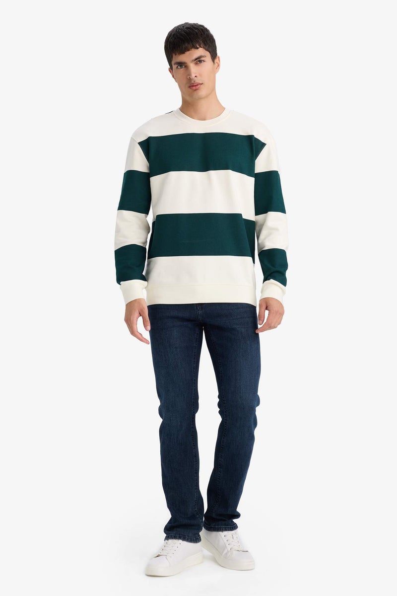 DeFacto Striped Sweatshirt - Image 2