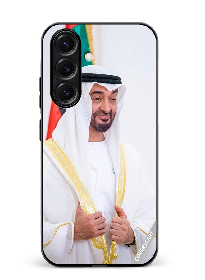 VR CREATIVE Protective Case Cover For Samsung Galaxy S25 Plus Sheikh Mohamed Bin Zayed Al Nahyan Design Multicolour