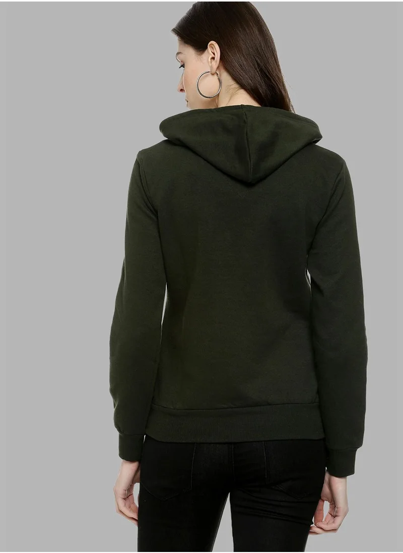 Campus Sutra Front Pocket Hoodie