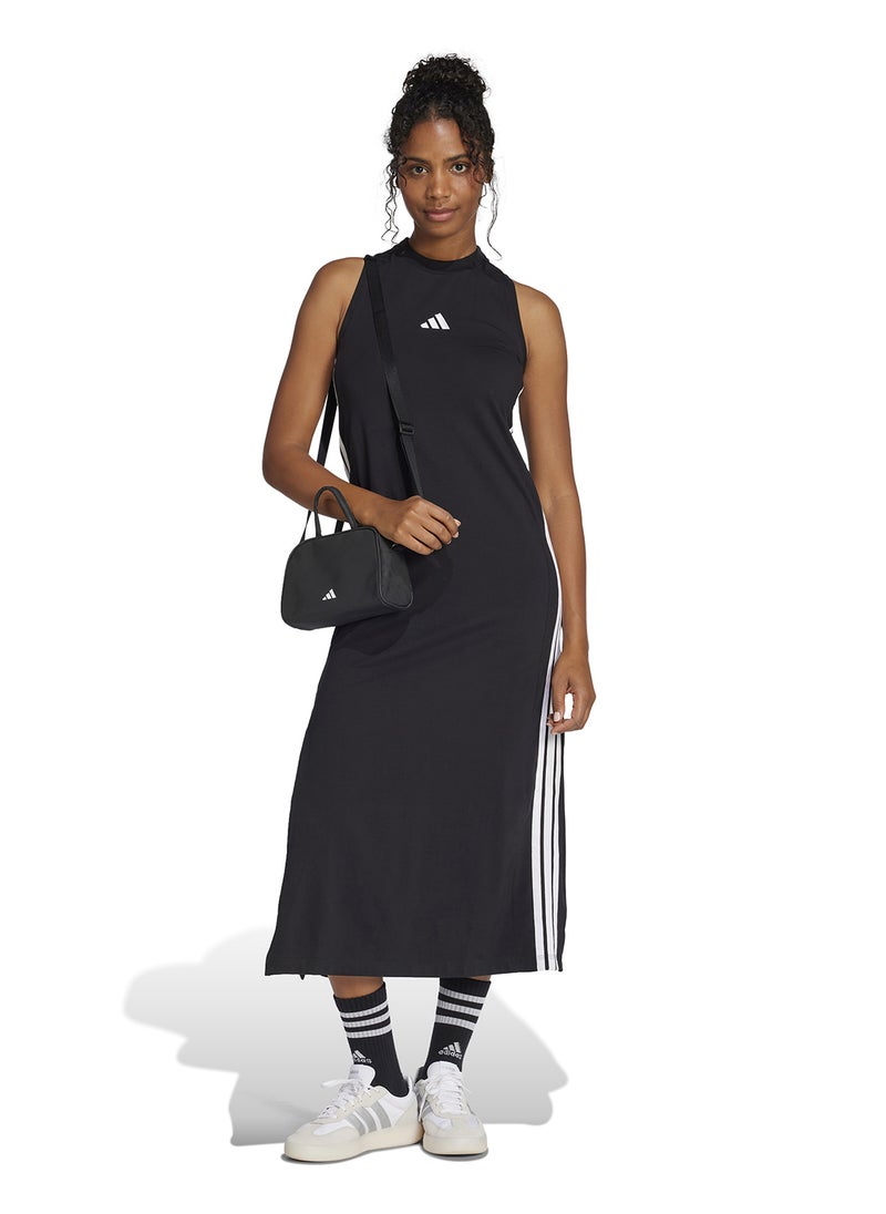 Adidas - Essential 3 Stripe Racerback Dress - Image 1