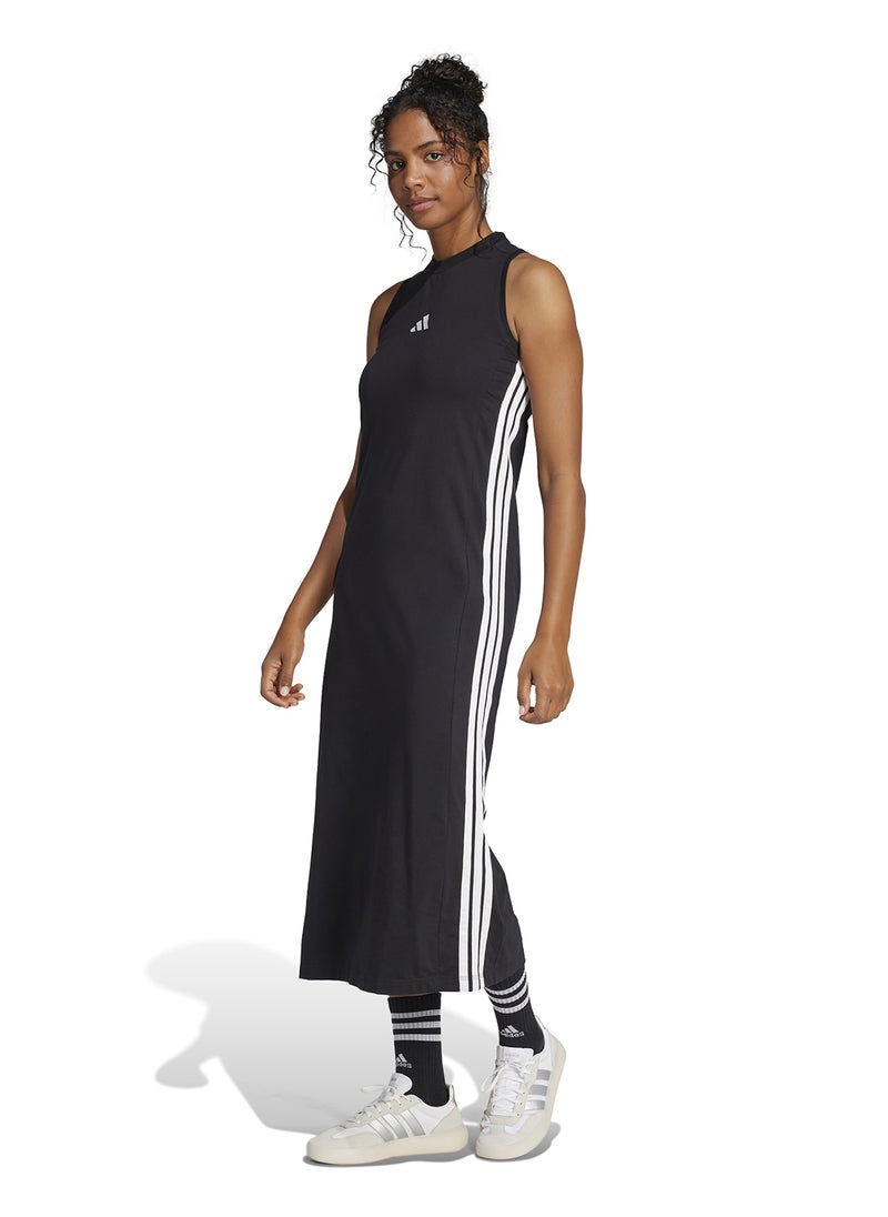 Adidas - Essential 3 Stripe Racerback Dress - Image 1