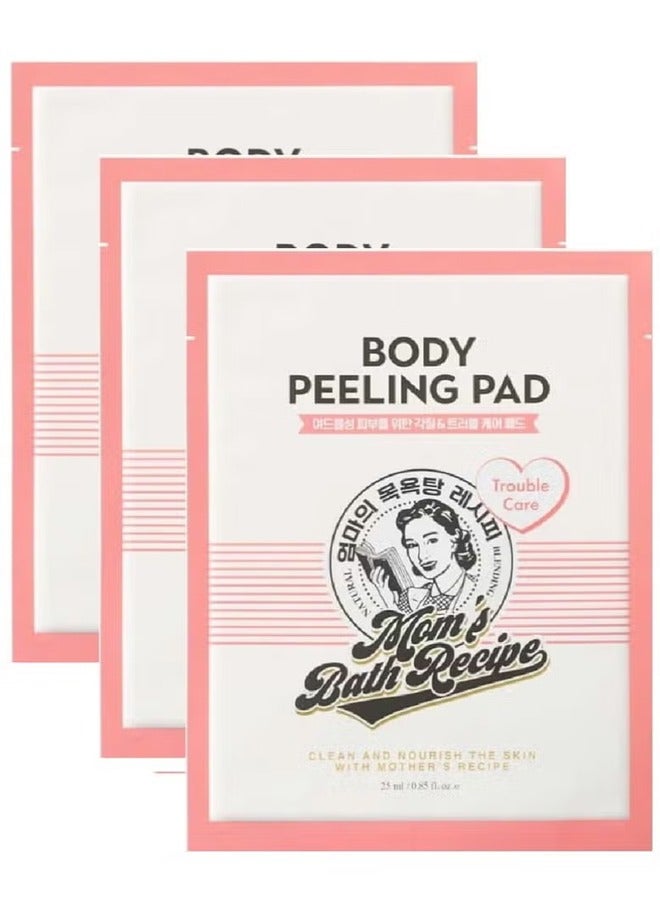 Mom's Bath Body Peeling Pad Clean And Moisturizing The Skin 3
