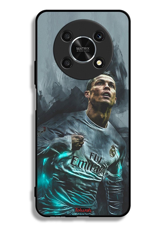 Tolwak Honor X9 5G Protective Case Cover Cristiano Ronaldo Art - Image 2