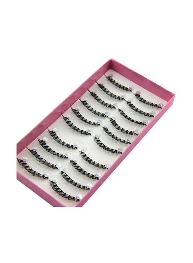 نيبمينينت رموش مستعارة كثيفة وطويلة من 20 قطعة أسود - Image 4