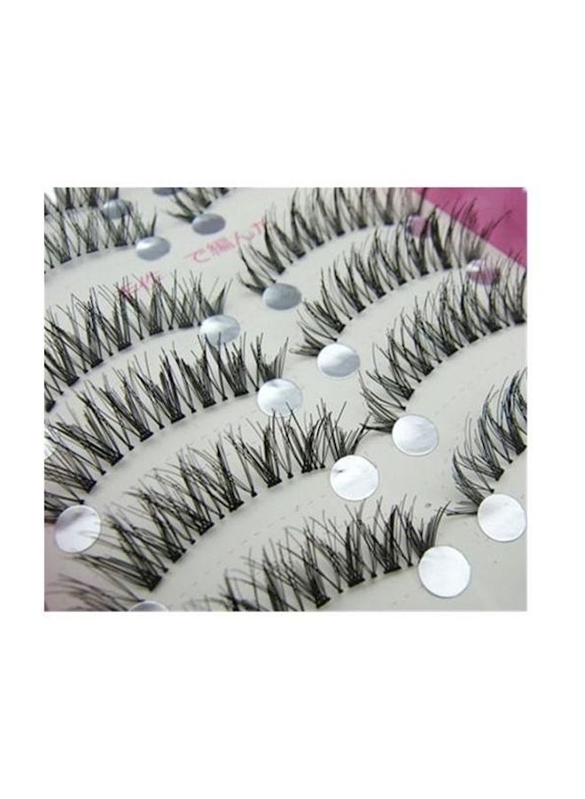 نيبمينينت رموش مستعارة كثيفة وطويلة من 20 قطعة أسود - Image 2