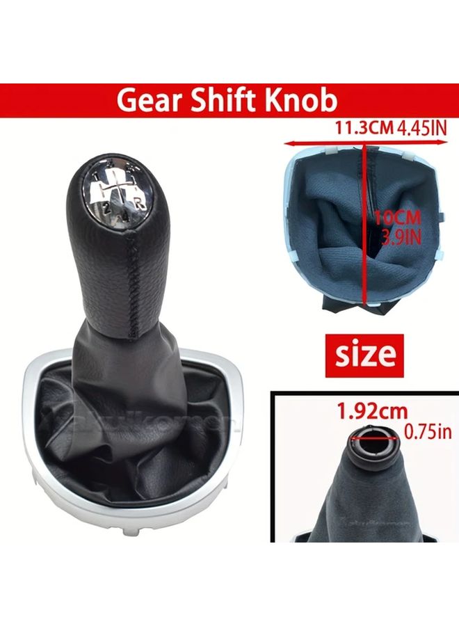 For Renault Clio 3 2005-2012 Shift Sleeve Manual Gear Shift Knob Dust Cover - Image 2