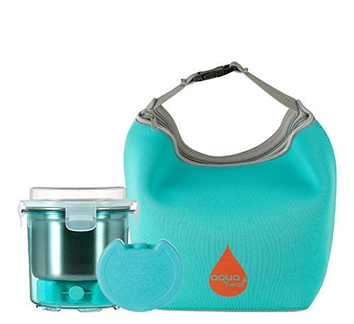 Innobaby AQ-BAG01B Neoprene Lunch Bag, Aqua - Image 3