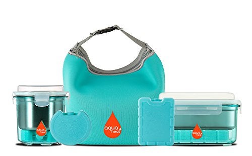 Innobaby AQ-BAG01B Neoprene Lunch Bag, Aqua - Image 5